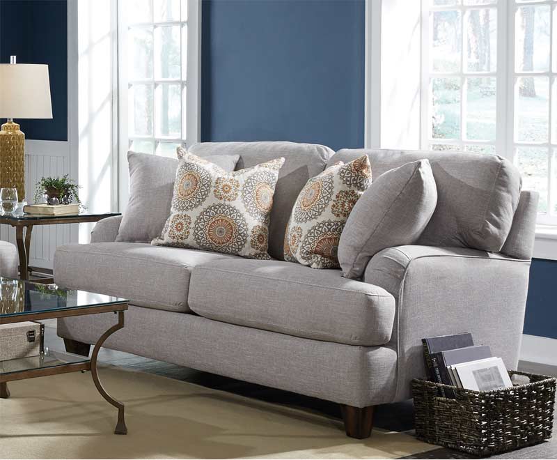 Brianna Stationary Loveseat Side View