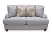 Franklin Furniture - Brianna Stationary Loveseat in Mineral Grey - 88720-MINERAL GREY