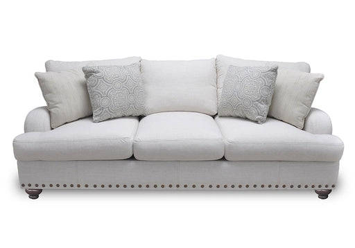 Franklin Furniture - Brinton Stationary Sofa in Off White - 89440-OFF WHITE