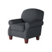 Southern Home Furnishings - Truth or Dare Navy Accent Chair in Blue - 532-C Truth or Dare Navy - GreatFurnitureDeal