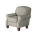Southern Home Furnishings - Regency Iron Accent Chair in Grey - 532-C Regency Iron-MTO - GreatFurnitureDeal