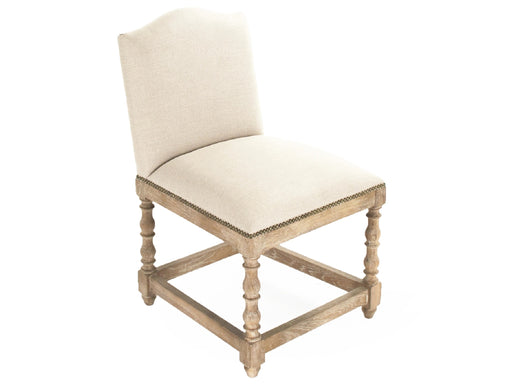 Zentique - Aria Natural Linen Side Dining Chair - ZEN101 E272 A003 - GreatFurnitureDeal