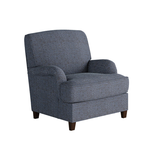 Southern Home Furnishings - Sugarshack Navy Accent Chair in Blue - 01-02-C Sugarshack Navy - GreatFurnitureDeal