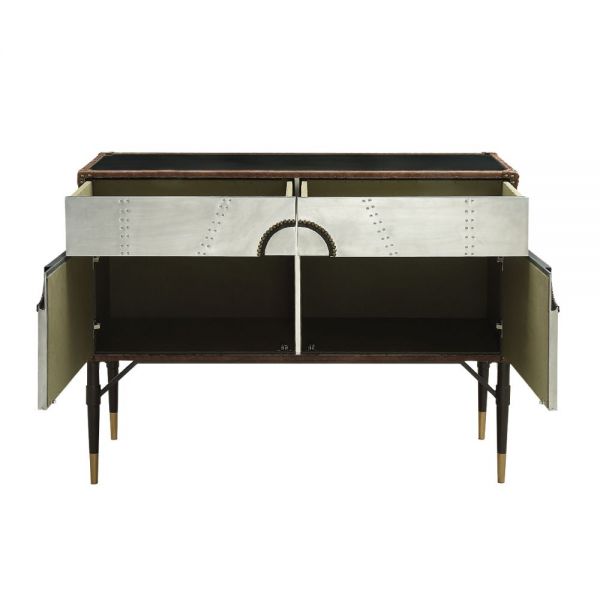 Acme Furniture - Brancaster Console Table in Aluminum - 90030 - GreatFurnitureDeal