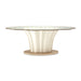 AICO Furniture - London Place Entry Table in Creamy Pearl - N9004227-112 - GreatFurnitureDeal