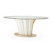 AICO Furniture - London Place Entry Table in Creamy Pearl - N9004227-112 - GreatFurnitureDeal