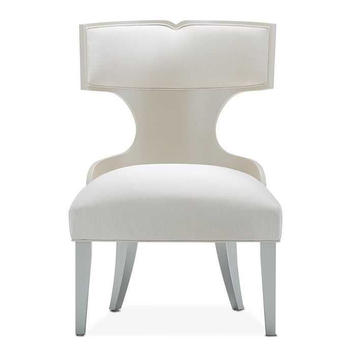 AICO Furniture - Camden Court Vanity/Side Chair in Pearl - 9005033-126