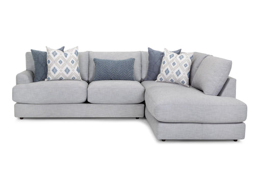 Franklin Furniture - Indy 2 Piece Sectional Sofa in Hartsdale Pewter - 90059-10-PEWTER - GreatFurnitureDeal