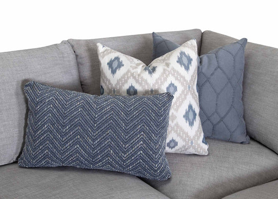 Franklin Furniture - Indy 2 Piece Sectional Sofa in Hartsdale Pewter - 90059-10-PEWTER - GreatFurnitureDeal