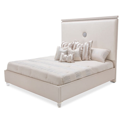 AICO Furniture - Glimmering Heights Queen Upholstered Bed - 9011000QN-111 - GreatFurnitureDeal