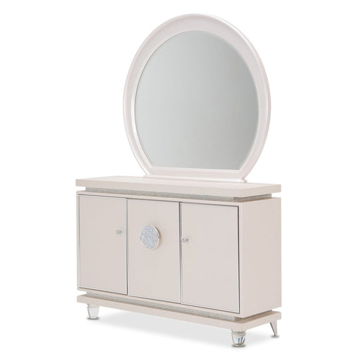 AICO Furniture - Glimmering Heights Sideboard & Mirror - 9011007-260-111 - GreatFurnitureDeal