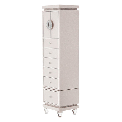 AICO Furniture - Glimmering Heights Swivel Lingerie Chest in Ivory - 9011062-111 - GreatFurnitureDeal