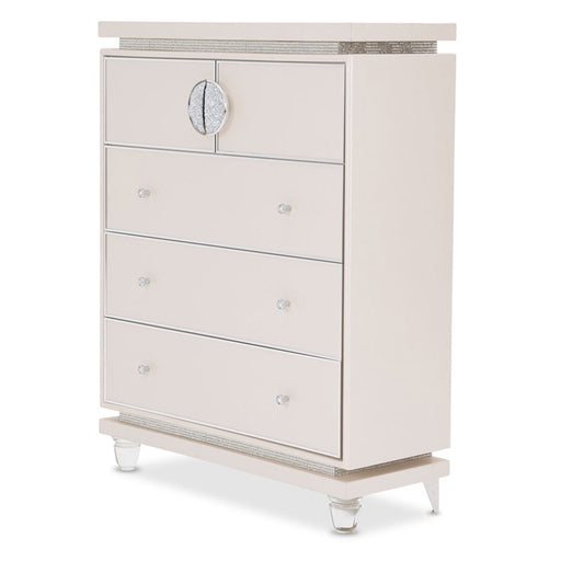 AICO Furniture - Glimmering Heights Chest in Ivory - 9011070-111