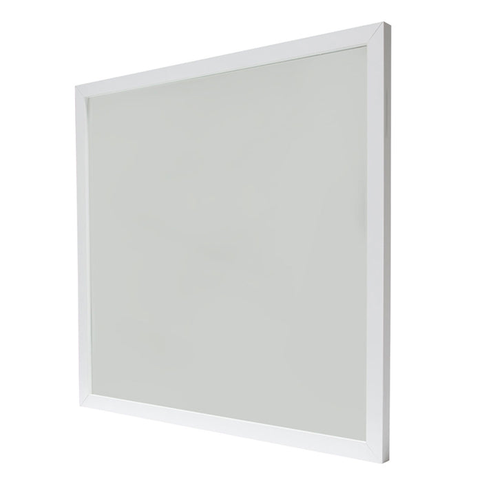 AICO Furniture - Horizons Wall Mirror in Cloud White - 9012260-108