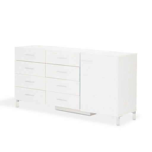 AICO Furniture - Lumiere Dresser with LED Lighting in Frost - 9013650-104 - GreatFurnitureDeal