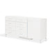 AICO Furniture - Lumiere Dresser with LED Lighting in Frost - 9013650-104