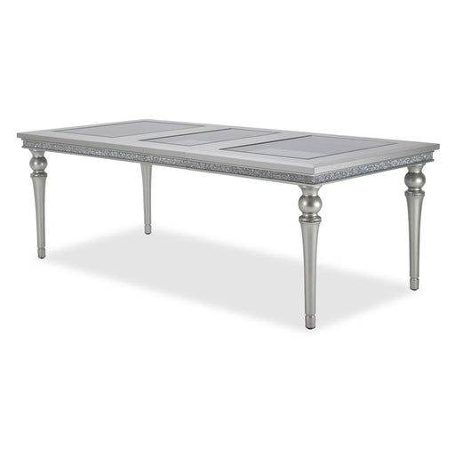 AICO Furniture - Melrose Plaza 4 Leg Upholstered Dining Table - 9019000-118