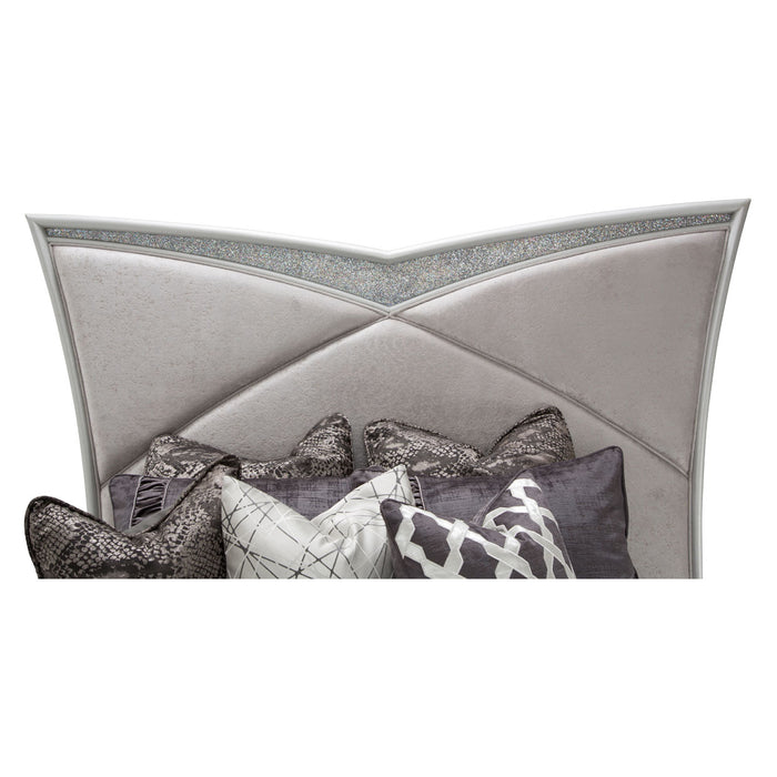 AICO Furniture - Melrose Plaza 3 Piece Queen Upholstered Bedroom Set - 9019000QN-118-3SET - GreatFurnitureDeal