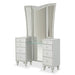 AICO Furniture - Melrose Plaza Vanity & Mirror in Dove - 9019000VAN2-118
