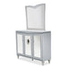 AICO Furniture - Melrose Plaza Sideboard & Mirror in Dove - 9019007-260-118