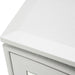 AICO Furniture - Melrose Plaza Upholstered Nightstand in Dove - 9019040-118 - GreatFurnitureDeal