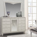 AICO Furniture - Melrose Plaza 6 Piece California King Upholstered Bedroom Set - 9019000CK-118-6SET - GreatFurnitureDeal