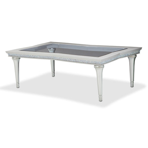 AICO Furniture - Melrose Plaza Cocktail Table in Dove - 9019201-118 - GreatFurnitureDeal