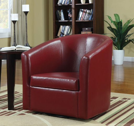 Coaster Furniture - Red Swivel Chair - 902099