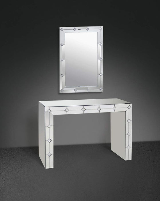 Acme Furniture - Hessa Console Table with Mirror - 90242-97390