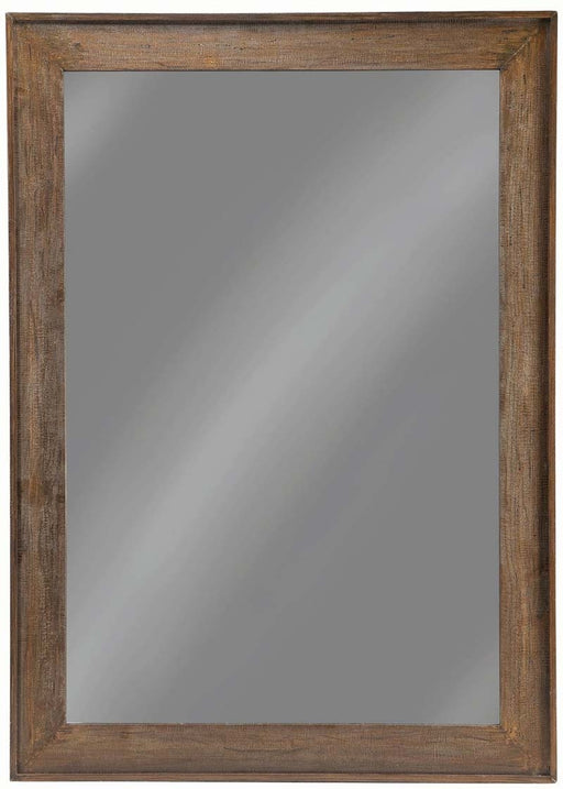 Coaster Furniture - 48" Distressed Brown Floor Mirror - 902770