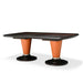 AICO Furniture - 21 Cosmopolitan Rectangular Dining Table in Orange-Umber - 9029002-812 - GreatFurnitureDeal