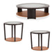 AICO Furniture - 21 Cosmopolitan 3 Piece Occasional Set in Orange/Umber - 9029201-202-812