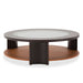 AICO Furniture - 21 Cosmopolitan Round Cocktail Table in Orange/Umber - 9029201-812