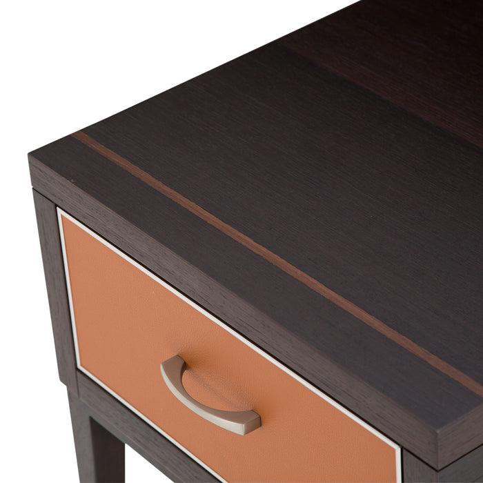 AICO Furniture - 21 Cosmopolitan End Table in Diablo Orange-Umber - 9029302-812