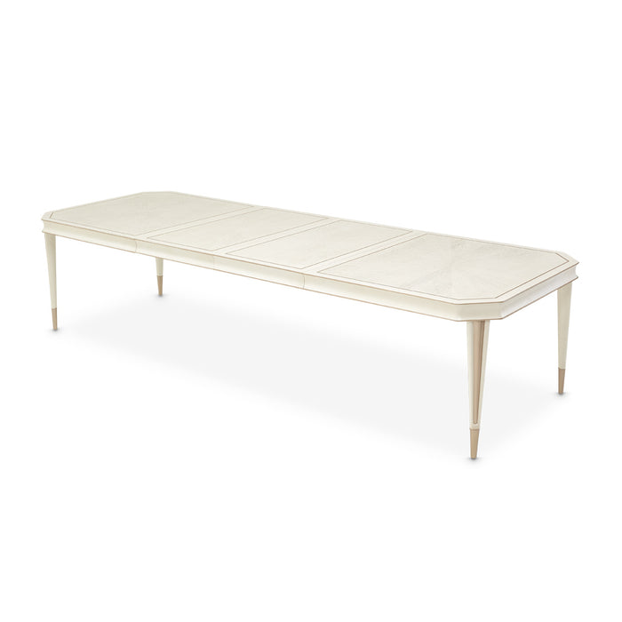 AICO Furniture - La Rachelle Rectangular Dining Table in Medium Champagne - 9034000-136 - GreatFurnitureDeal