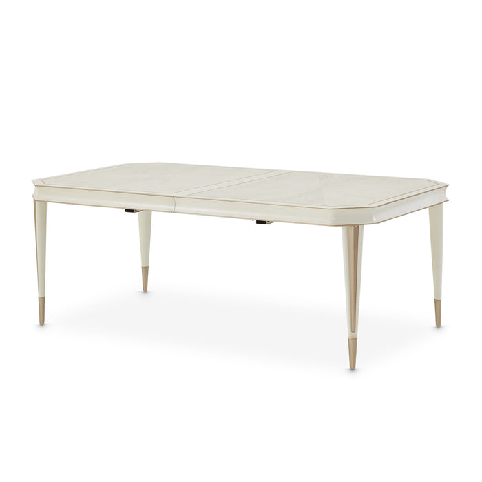 AICO Furniture - La Rachelle Rectangular Dining Table in Medium Champagne - 9034000-136 - GreatFurnitureDeal