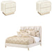 AICO Furniture - La Rachelle 3 Piece California King Bedroom Set in Medium Champagne - 9034000CK-136-3SET - GreatFurnitureDeal