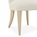 AICO Furniture - La Rachelle 7 Piece Round Dining Table Set in Medium Champagne - 9034001RND-136-7SET - GreatFurnitureDeal