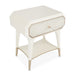 AICO Furniture - La Rachelle Accent Cabinet-Nightstand in Medium Champagne - 9034040-136 - GreatFurnitureDeal
