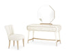 AICO Furniture - La Rachelle Vanity Desk in Medium Champagne - 9034058-136 - GreatFurnitureDeal