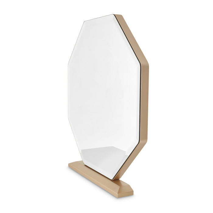 AICO Furniture - La Rachelle Vanity Mirror in Medium Champagne - 9034068-136 - GreatFurnitureDeal