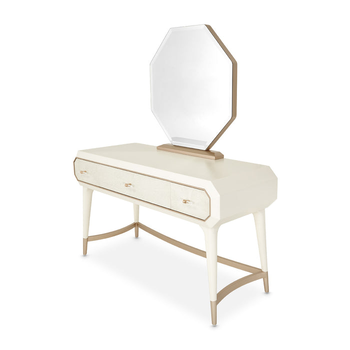 AICO Furniture - La Rachelle Vanity Mirror in Medium Champagne - 9034068-136 - GreatFurnitureDeal