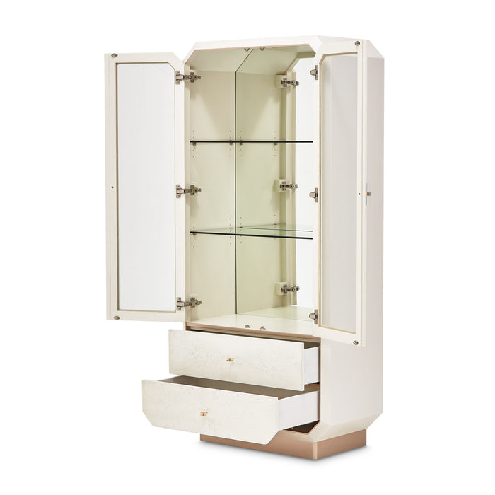 AICO Furniture - La Rachelle Display Cabinet in Medium Champagne - 9034209-136 - GreatFurnitureDeal