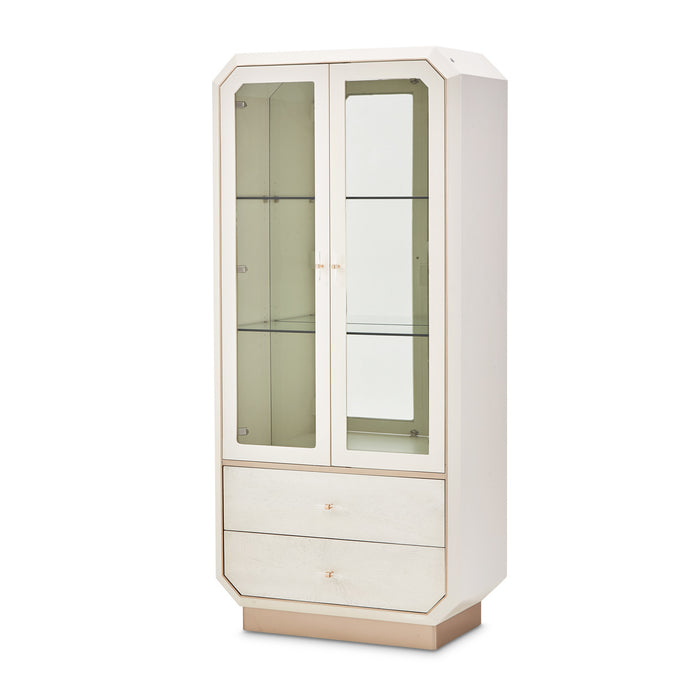 AICO Furniture - La Rachelle Display Cabinet in Medium Champagne - 9034209-136 - GreatFurnitureDeal