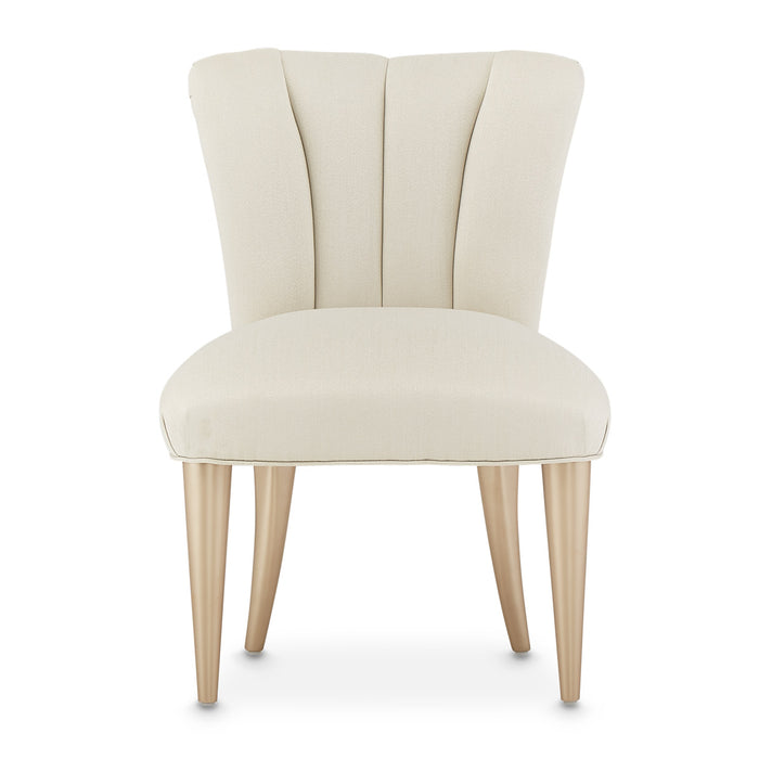 AICO Furniture - La Rachelle Vanity Desk Chair in Medium Champagne - 9034244-136 - GreatFurnitureDeal