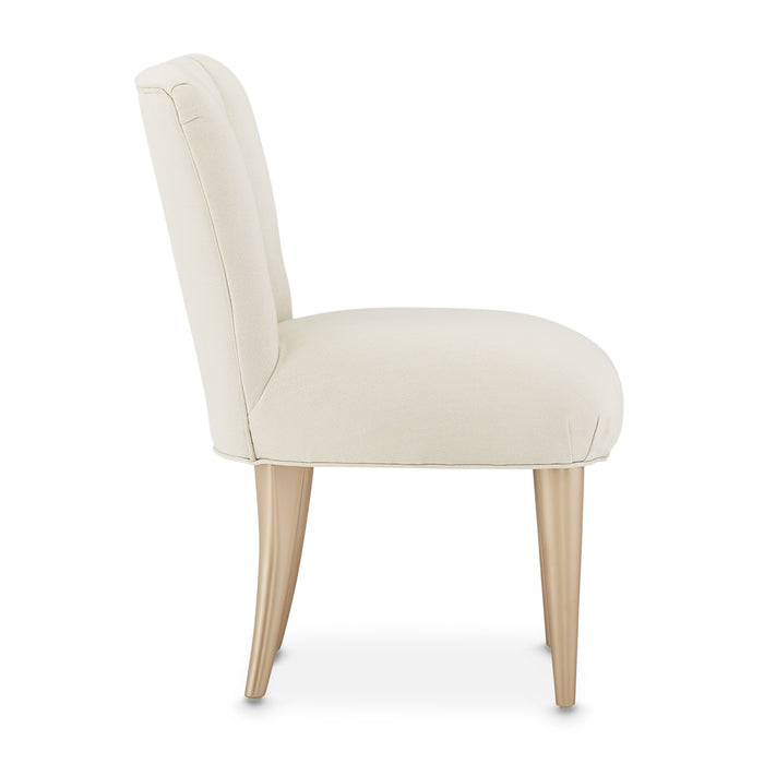 AICO Furniture - La Rachelle Vanity Desk Chair in Medium Champagne - 9034244-136 - GreatFurnitureDeal