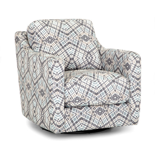 Franklin Furniture - Crosby Swivel Accent Chair in Spa - 2183-3943-47 - GreatFurnitureDeal