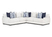 Franklin Furniture - Hollyn 3 Piece Sectional in Orlando Snow - 903-3SET-ORLANDO SNOW - GreatFurnitureDeal