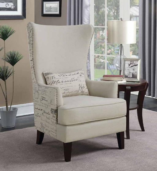 Coaster Furniture - Cream Accent Chair - 904047 - GreatFurnitureDeal