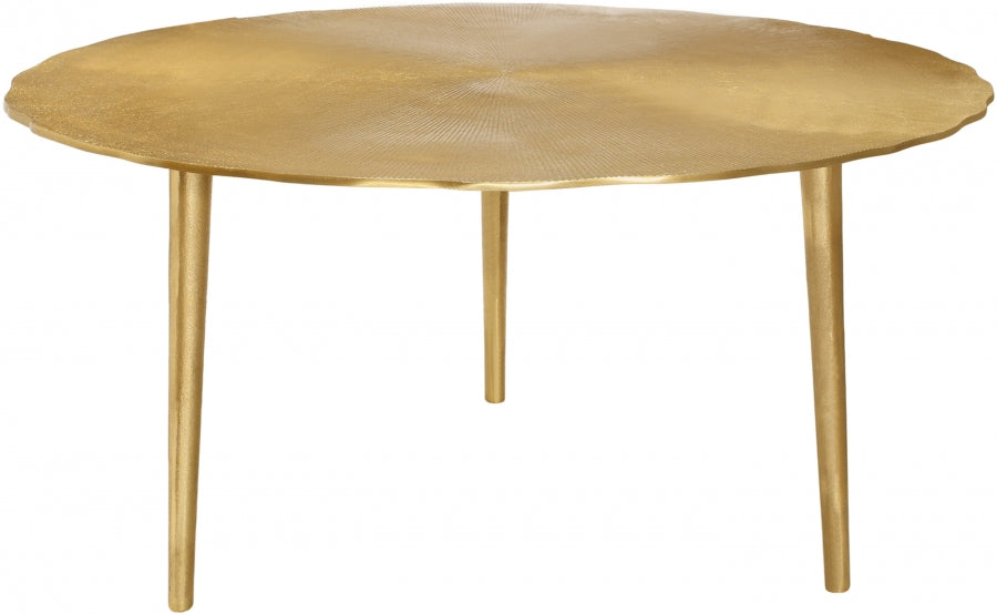 Meridian Furniture - Rohan Coffee Table in Gold - 259-CT - GreatFurnitureDeal